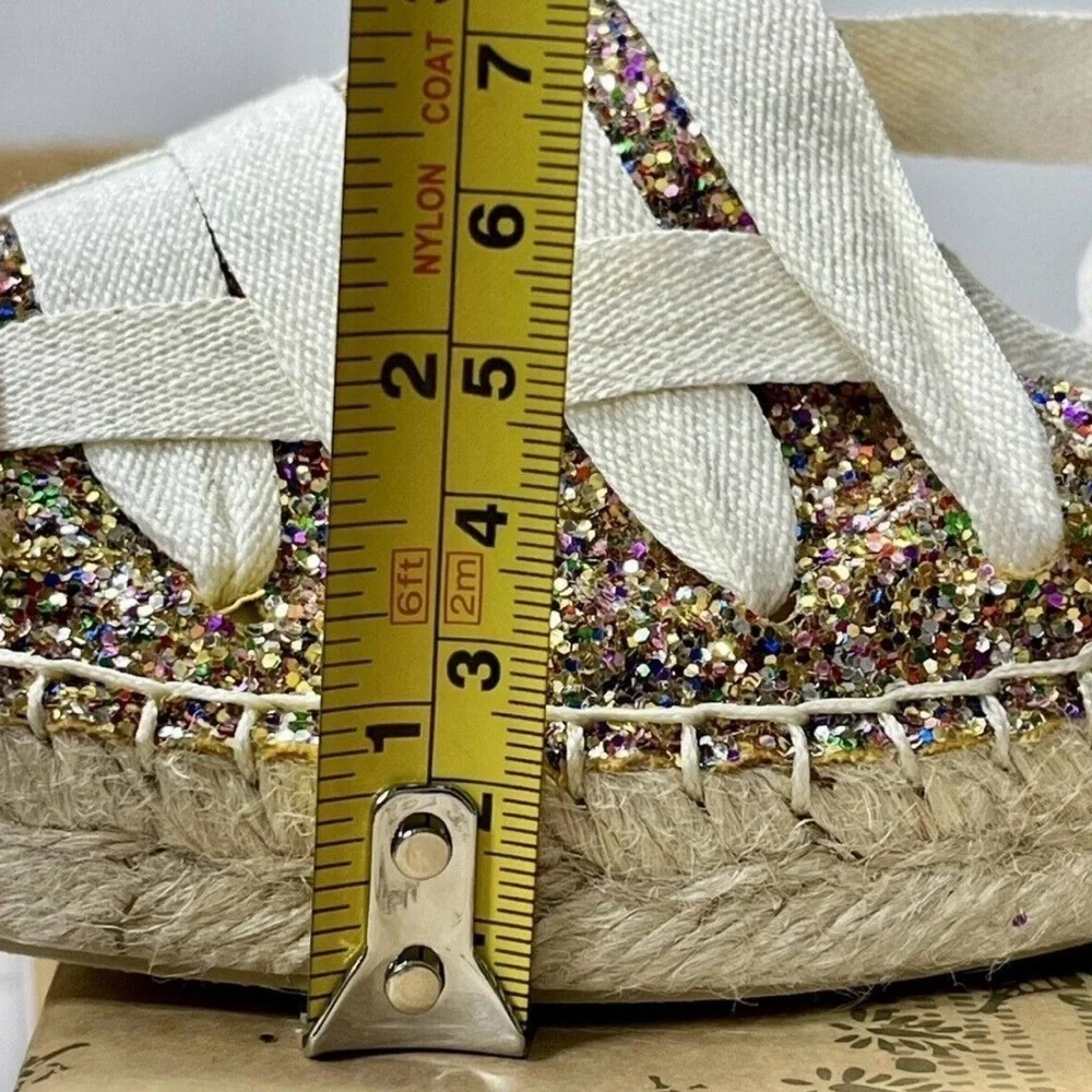 Women's Free People Heat Wave Wrap Ivory Espadrille size 8.5